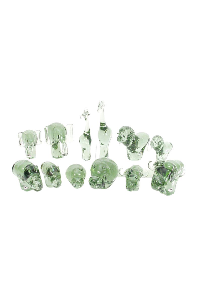 Recycled Glass Elephant, Alternate, color, None