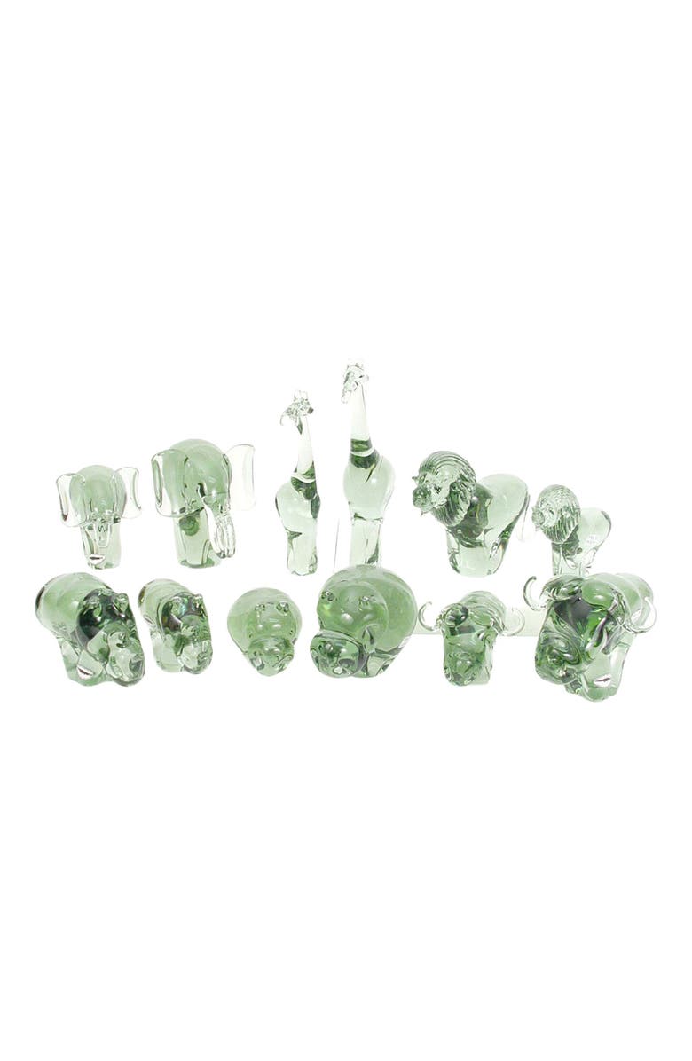 Mbare Recycled Glass Elephant, Alternate, color, 