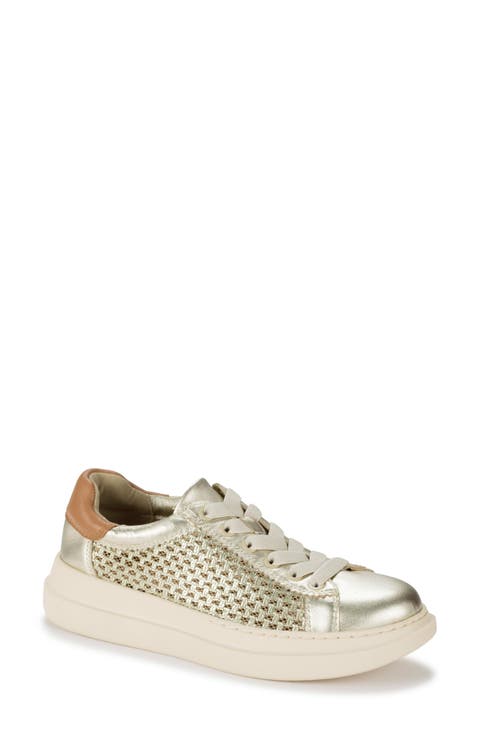 Tiara Perforated Wedge Sneaker (Women)