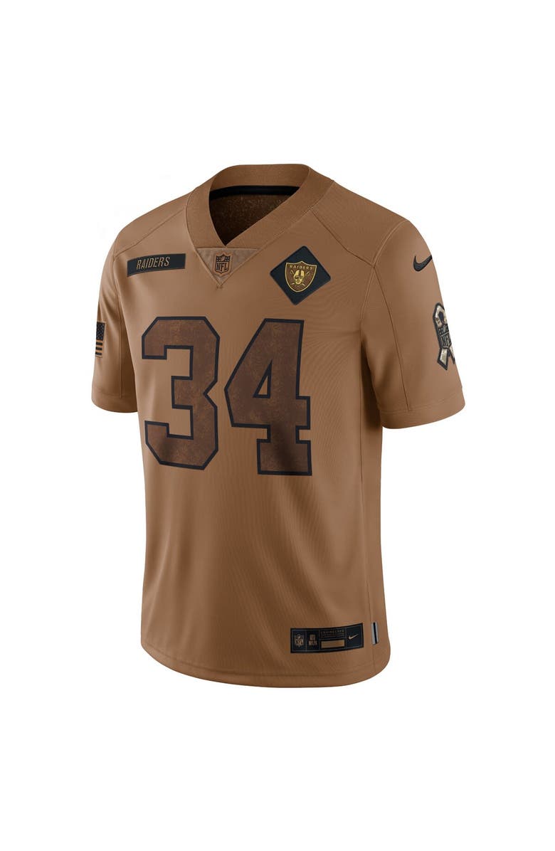 Nike Men's Nike Bo Jackson Brown Las Vegas Raiders 2023 Salute To ...
