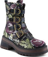 L'Artiste by Spring Step Haruko Combat Boot
