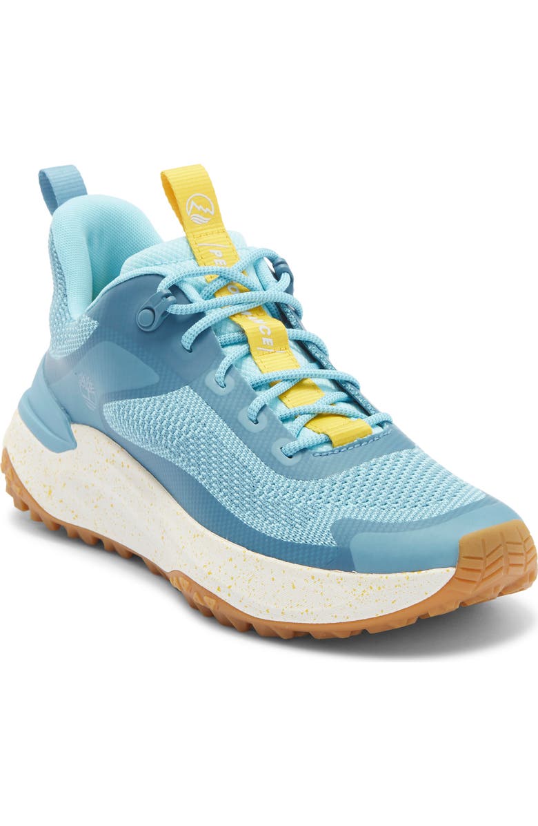 Timberland Motion Access Low Lace-Up Sneaker, Main, color, Md Blue Knit