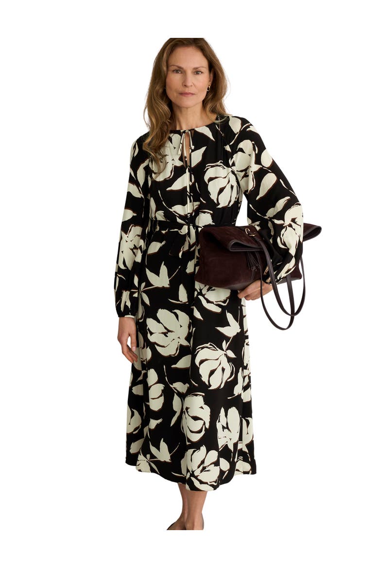 Evelyn Dress, Main, color, Black Sandstone