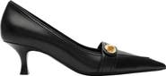 Burberry Leather Cotswolds Low Pumps