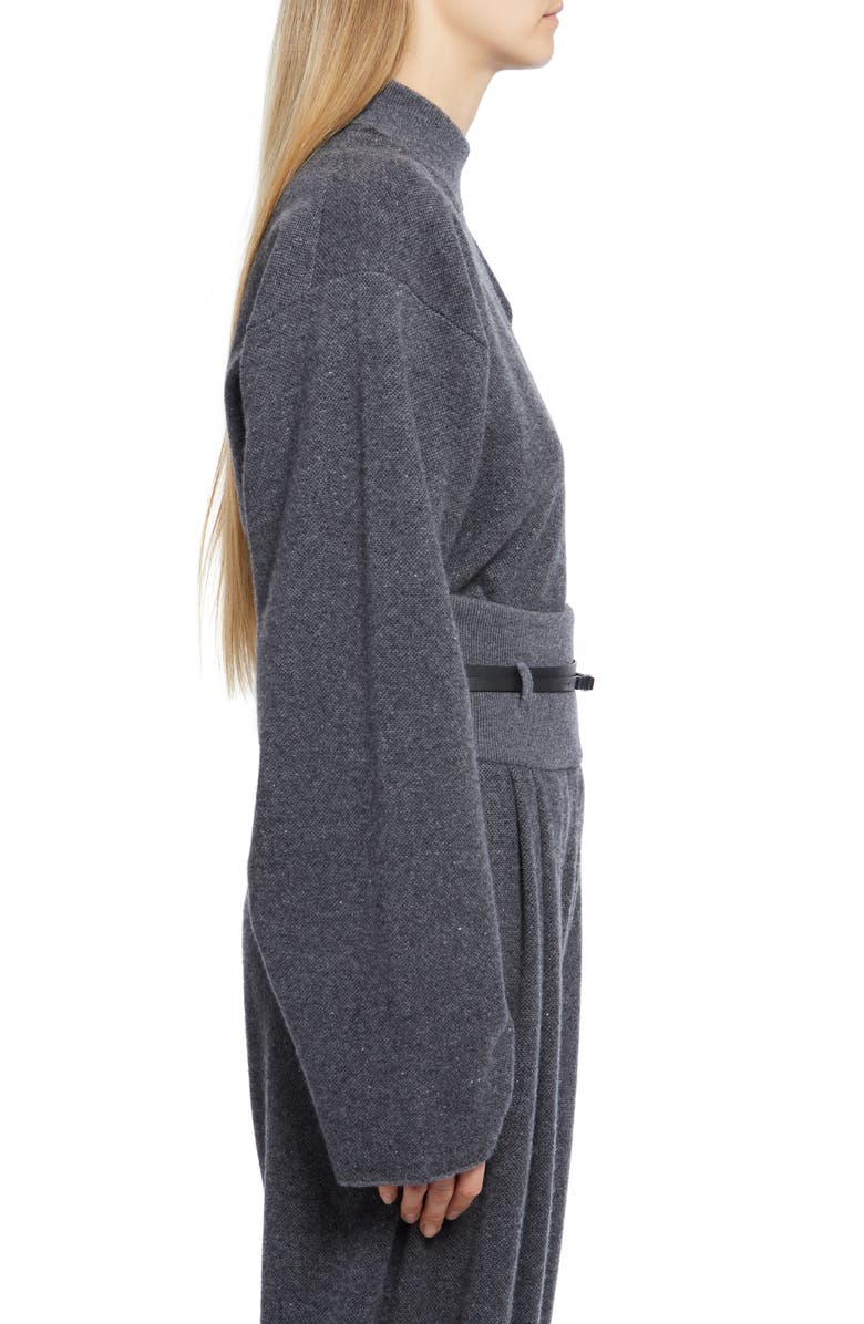 The Row Daverio Boxy Cashmere & Silk Sweater, Alternate, color,