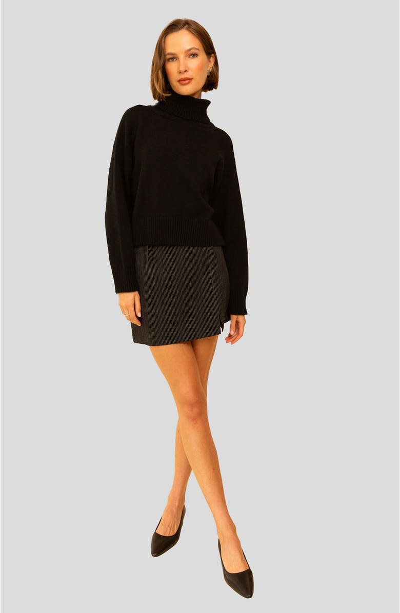 Whimsy + Row Penelope Pullover, Main, color, Black