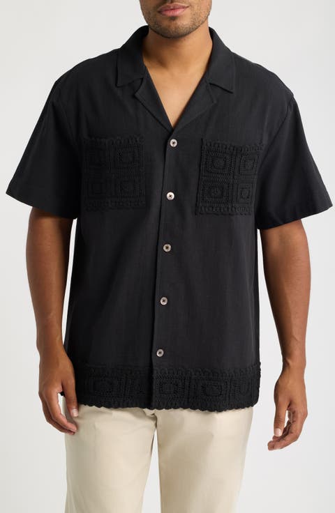 Ingo Cotton & Linen Camp Shirt