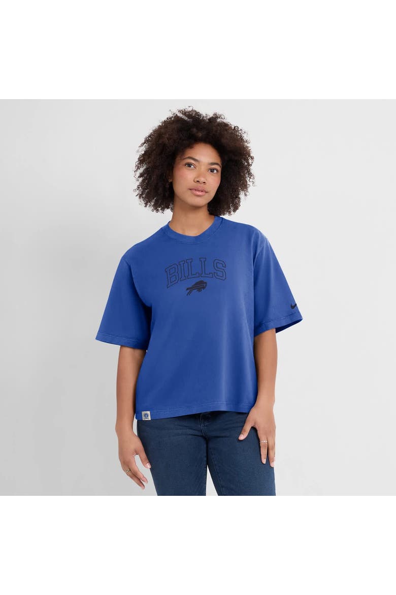 Women's Nike Royal Buffalo Bills Glory Arch Boxy T-Shirt, Alternate, color, Royal