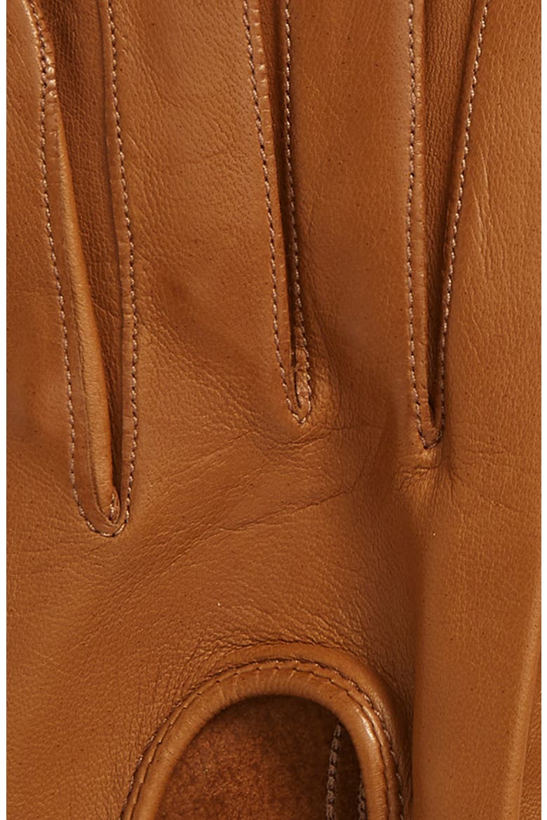 Washable Leather Driver Gloves, Alternate, color, CAMEL