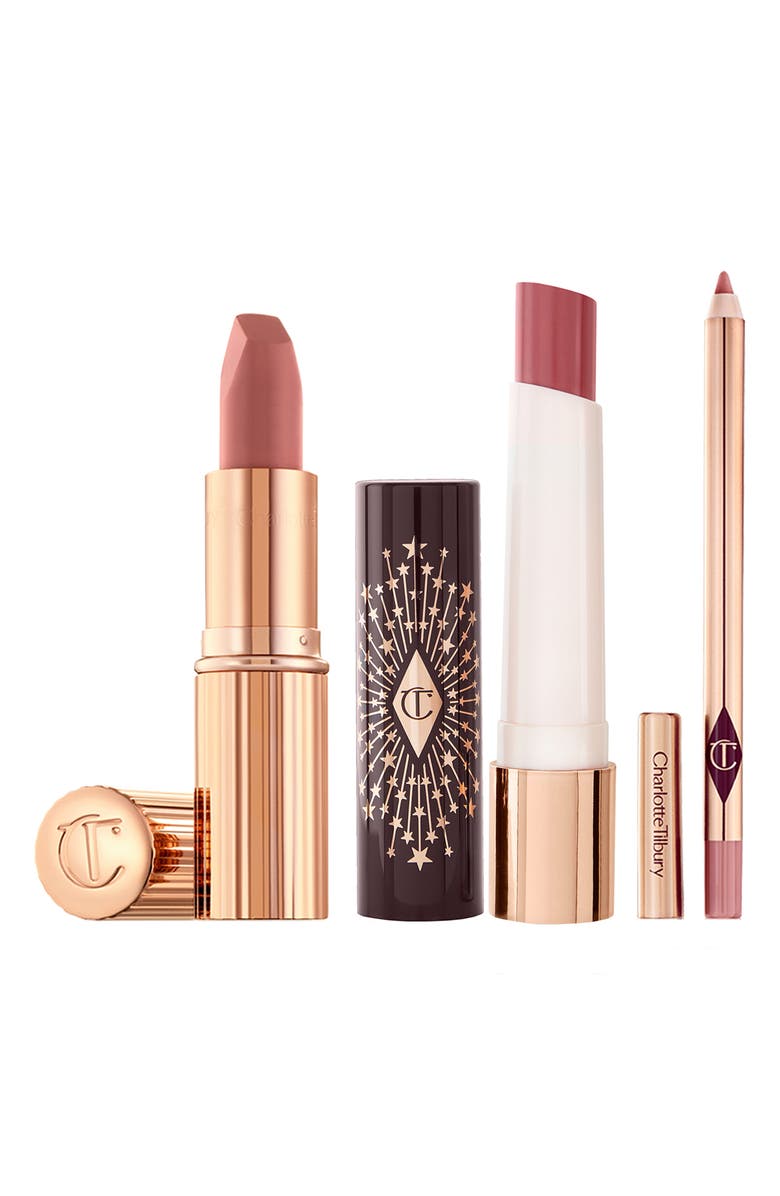 Charlotte Tilbury Pillow Talk Lip Kit $92 Value, Main, color,