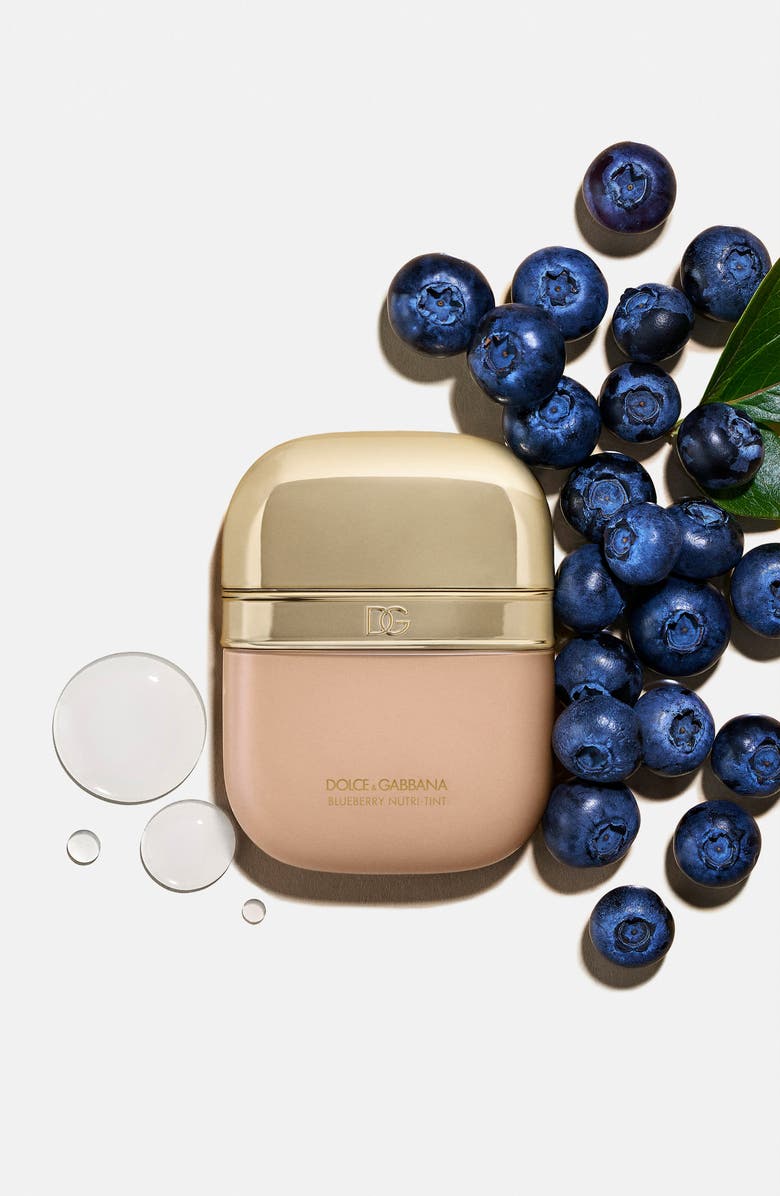 Dolce&Gabbana Blueberry Nutri-Tint Hydra-Glow & Fresh Skin Tint, Alternate, color, 34W