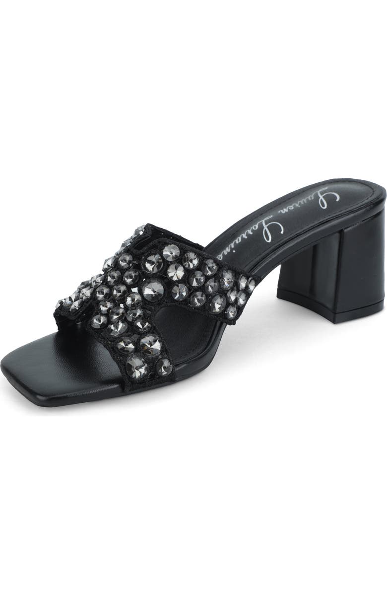 Lauren Lorraine Sassy Sandals, Alternate, color, Black