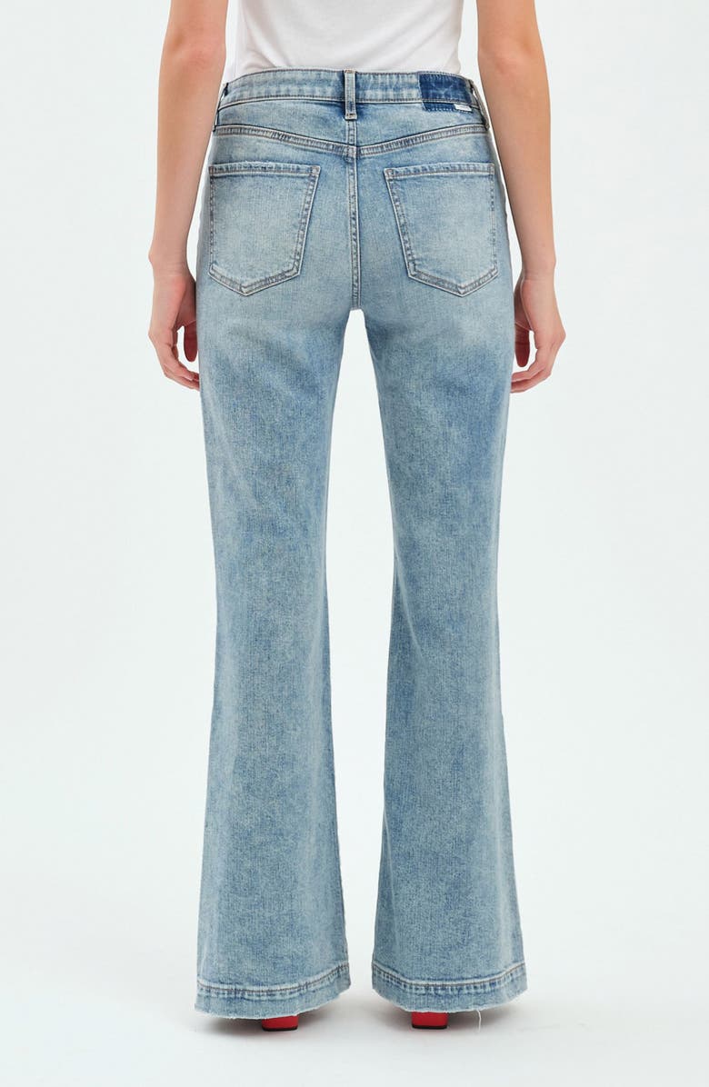 DAZE The Heartbreaker Flare Jeans, Alternate, color, New Flame