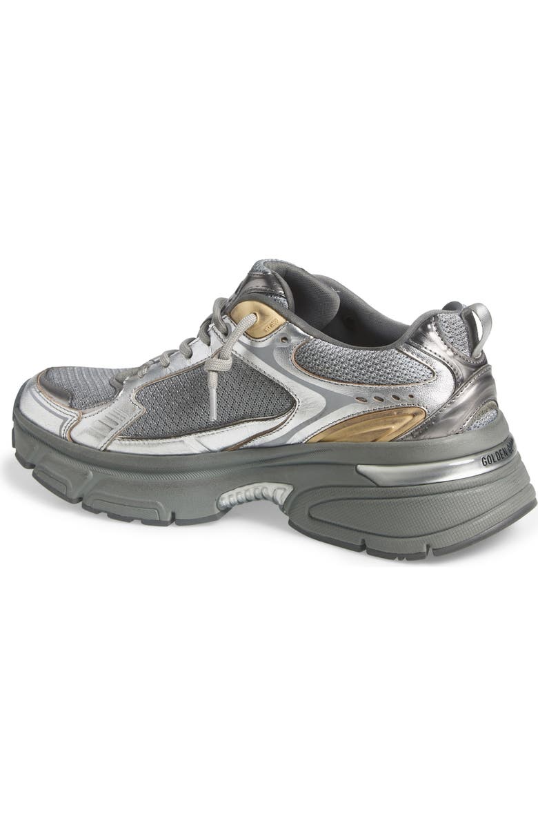 Golden Goose Lightstar Sneaker, Alternate, color, Silver/ Gold