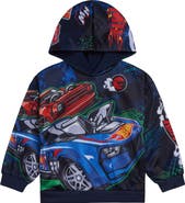 Hot Wheels Fleece Hooded Sweatshirt