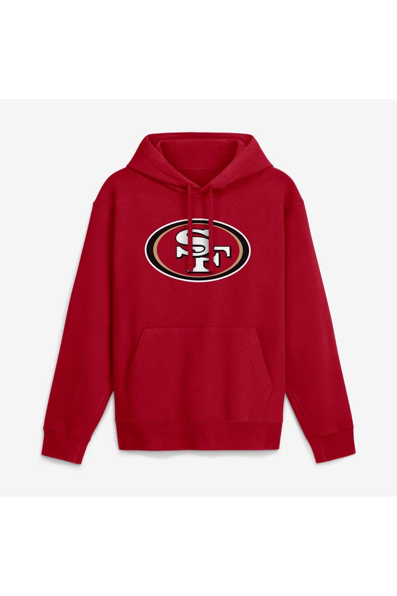 Men's Nike George Kittle Scarlet San Francisco 49ers Name & Number Hoodie, Alternate, color, Scarlet