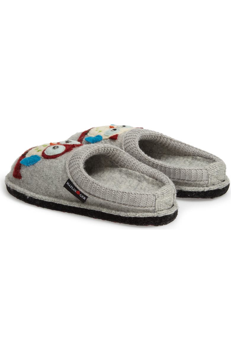 Haflinger 'Olivia' Owl Slipper, Alternate, color,