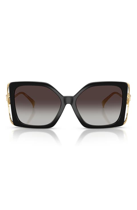 58mm Square Sunglasses