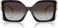 Versace 58mm Square Sunglasses