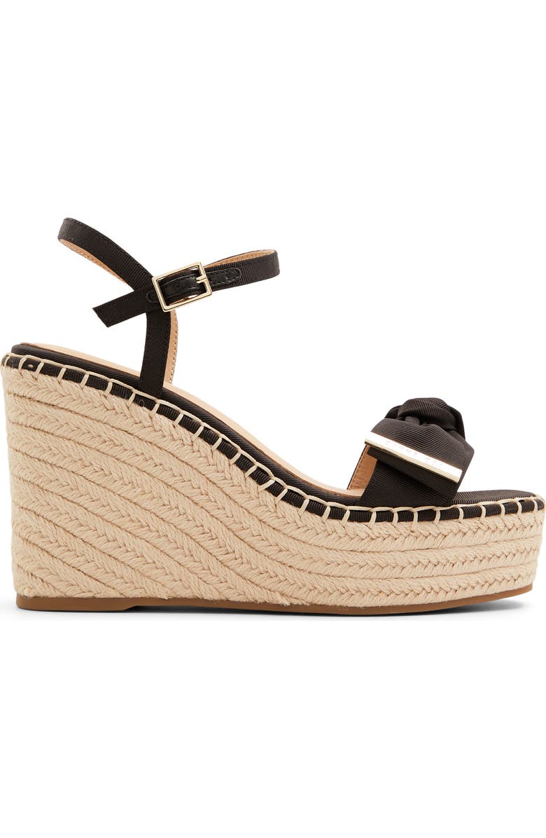 Ted Baker London Gia Espadrille Sandal, Alternate, color, Black