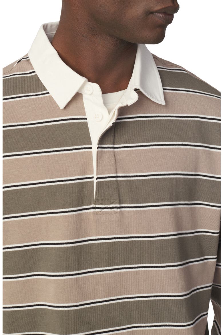 Stripe Rugby Shirt, Alternate, color, TEA LEAF MULTI