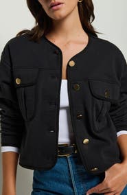 Nation LTD Jordi Crop Cotton Jacket