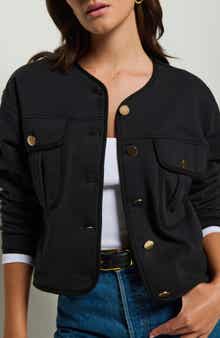 Nation LTD Jordi Crop Cotton Jacket