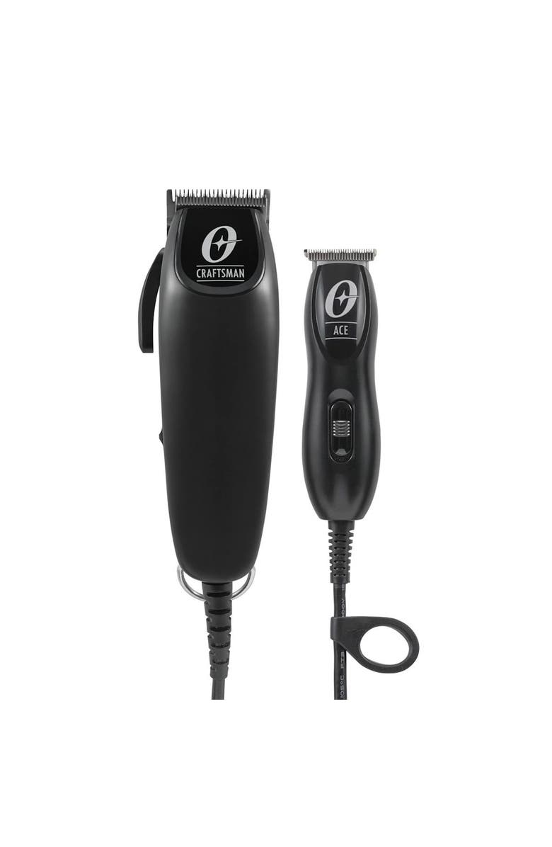 OSTER Professional Craftsman Mag Clipper and Ace Mini Trimmer Combo Kit, Main, color, Black