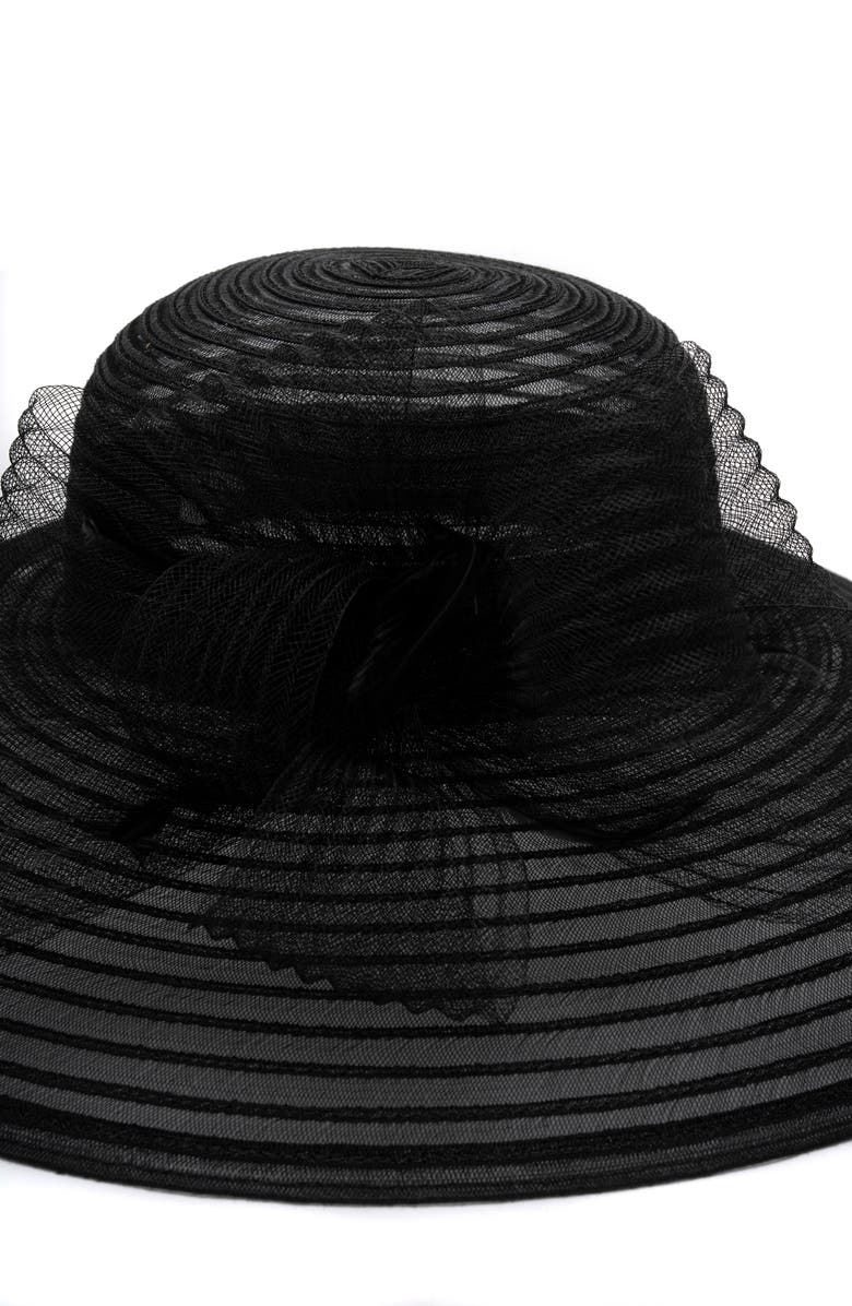 Collection XIIX Crinoline Downbrim Hat, Alternate, color,