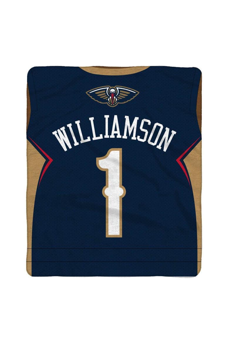 New Orleans Pelicans Zion Williamson 60" x 80" Raschel Throw Blanket, Alternate, color, None