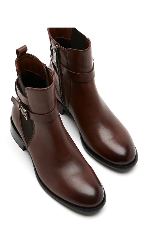 La Canadienne Aiden Waterproof Buckle Boot In Brown