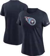 Nike Women's Nike Navy Tennessee Titans Logo Essential T-Shirt