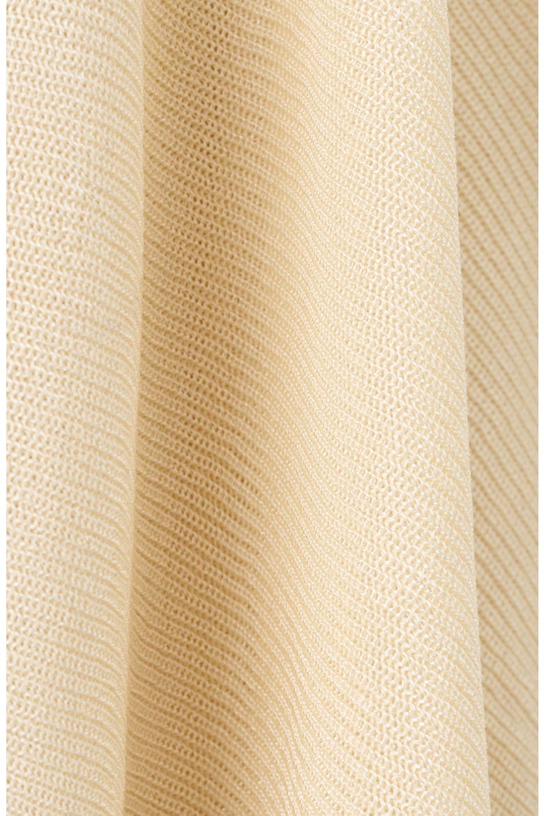 Raul Asymmetrical Hem Knit Cape, Alternate, color, PASTEL YELLOW
