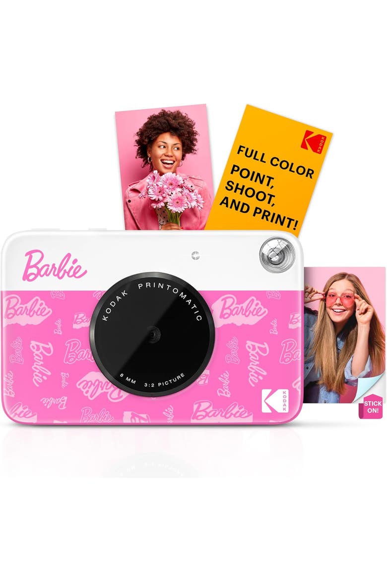 x Barbie Instant Camera w/ Style Case, Alternate, color, Pink