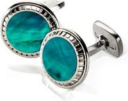 M-Clip® Abalone Cuff Links