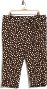 Renee C Sash Waist Capri Pants