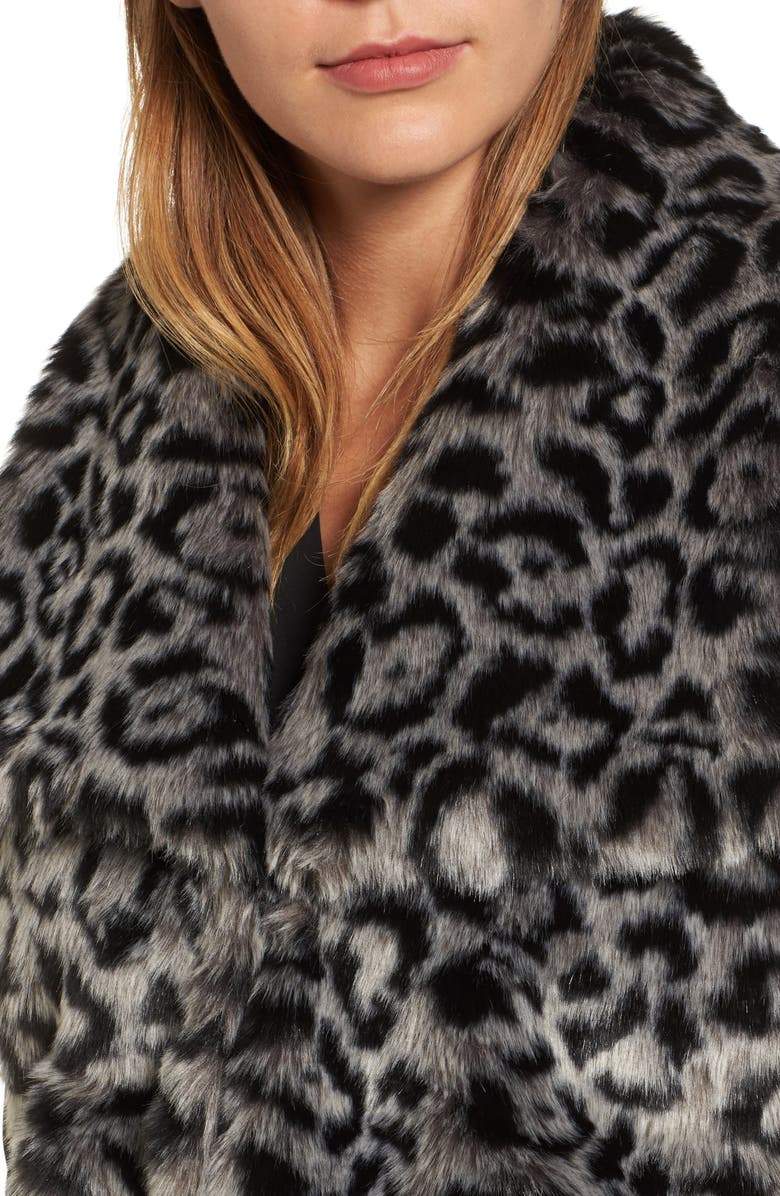 Via Spiga Faux Fur Vest, Alternate, color, 