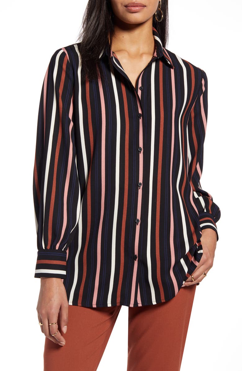 Halogen<sup>®</sup> Tunic Blouse, Main, color,