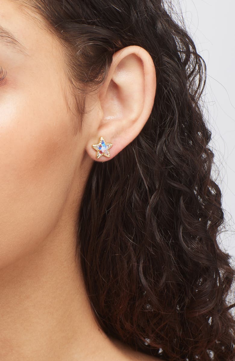 Kendra Scott Cassidy Star Stud Earrings, Alternate, color, 