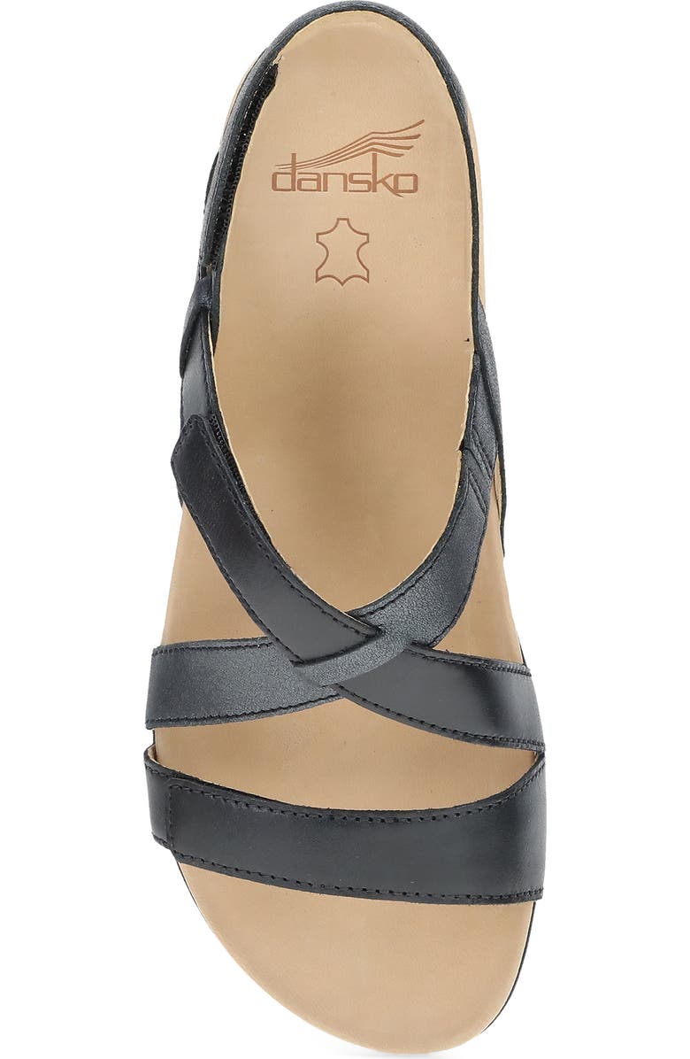 Dansko Jacklyn Slingback Sandal, Alternate, color, Black