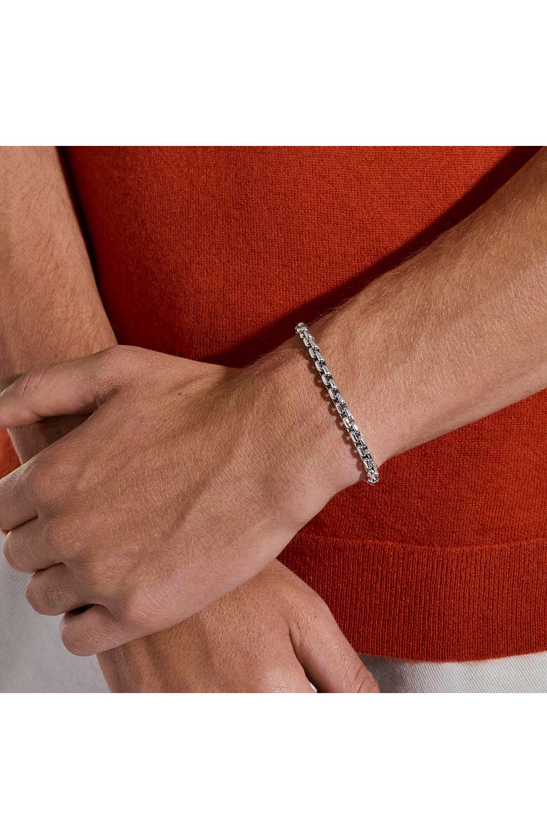 John Hardy Box Chain Bracelet, 4.8mm, Alternate, color, Sterling Silver