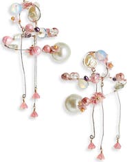 Isshi Flora Drop Earrings