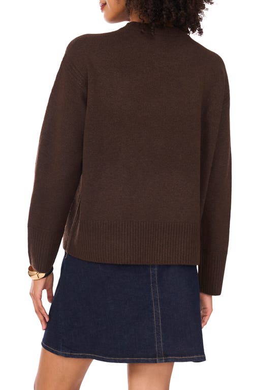 Vince Camuto Relaxed Fit Sweater In Brown