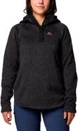 Columbia Women's Columbia Black Georgia Bulldogs Sweater Weather Raglan Pullover Hoodie