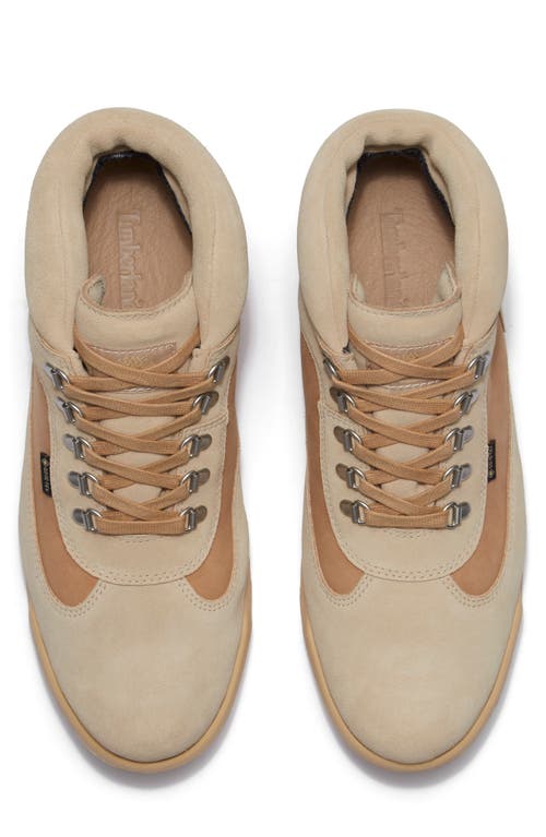 Timberland Field Goretex® Waterproof Boot In Medium Beige Suede