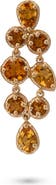 Eloise Jewelry Odyssey Earring Yellow Citrine Quartz. Handmade in Italy