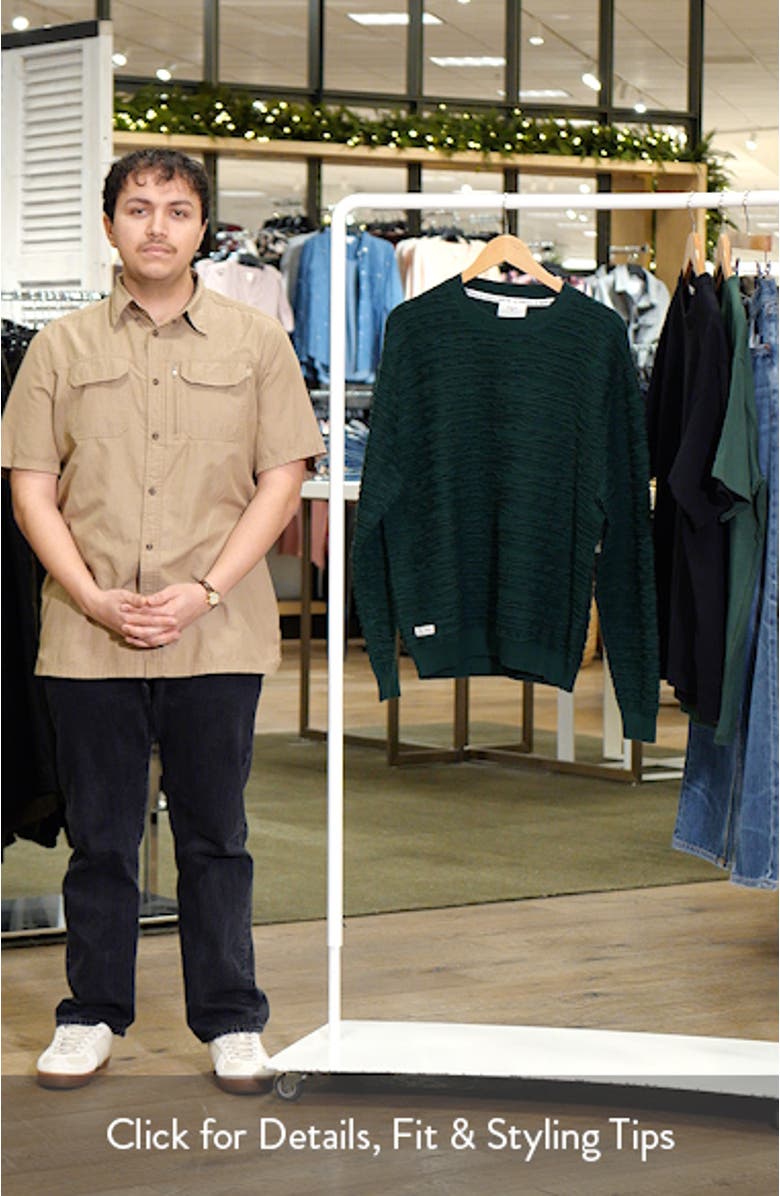 Tales Textured Organic Cotton Sweater, sales video thumbnail