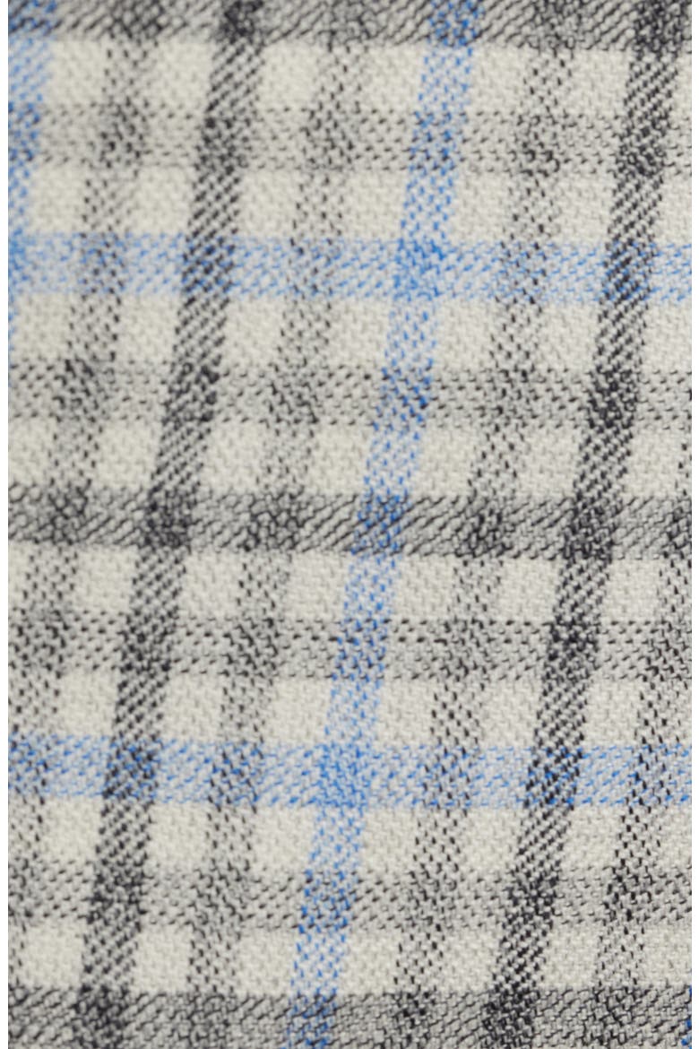 Flynn Classic Fit Grey & Brown Check Wool Sport Coat, Alternate, color, LIGHT GREY