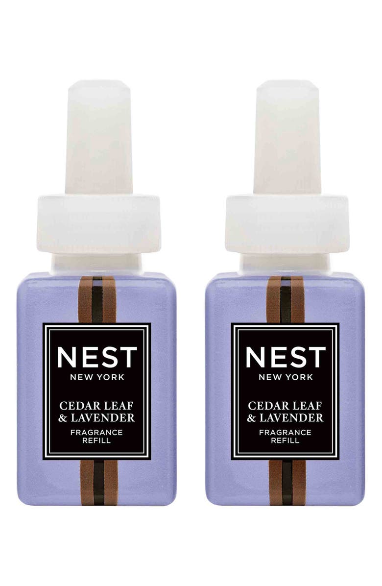 NEST New York New York Pura Smart Home Fragrance Diffuser Refill Duo, Main, color, Cedar Leaf And Lavendar