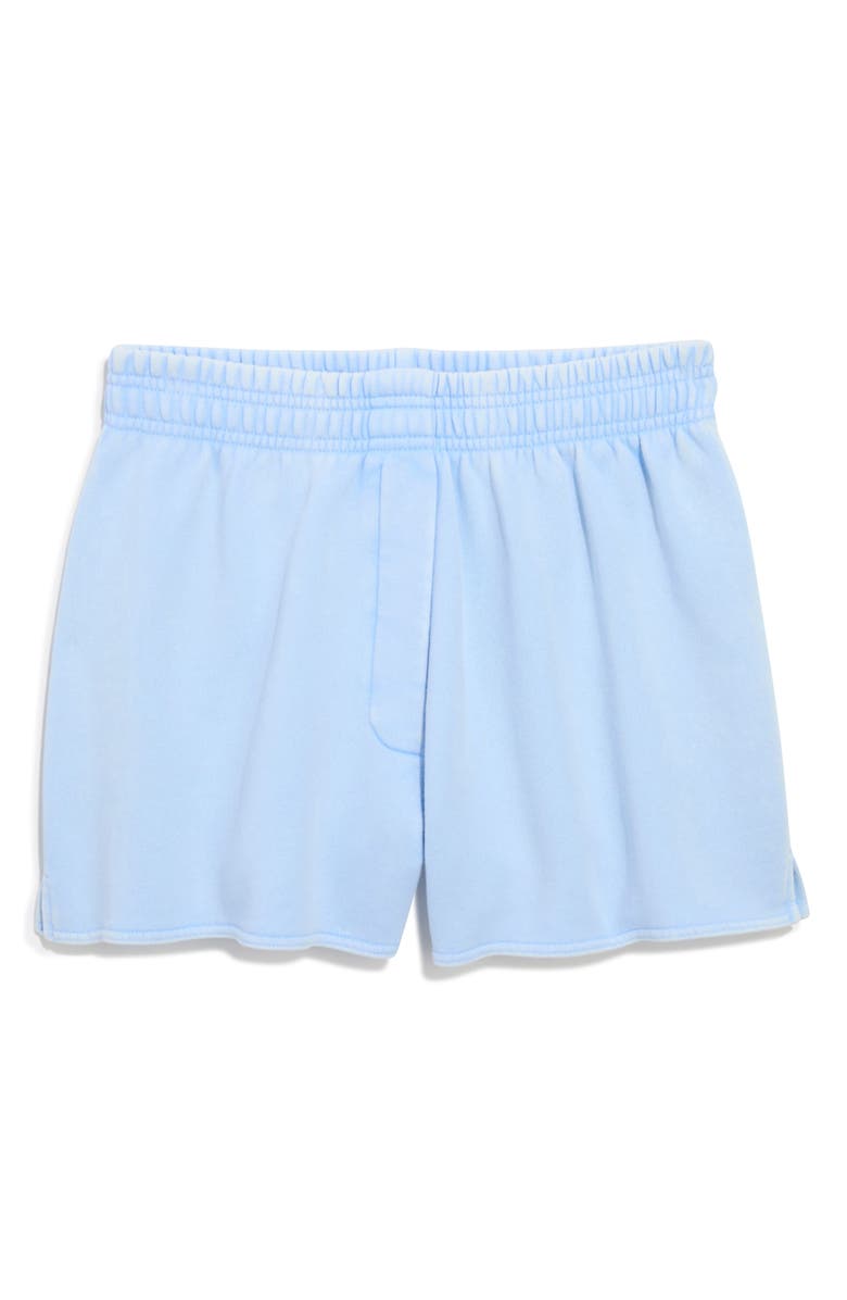 vineyard vines Kids' Garment Dyed Cotton Sweat Shorts, Alternate, color, Serenity Blue